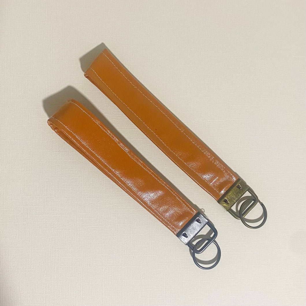 Brown Faux Leather Key Cozy