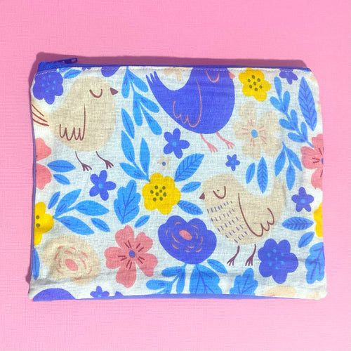 Blue Bird Pouch