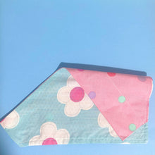 Blue Flowers Dog Bandana