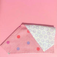 Pink Spotted Dog Bandana