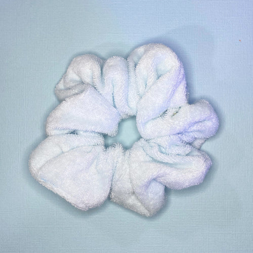 Baby Blue Towel Regular Scrunchie