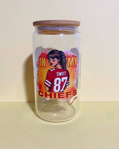 In My Chiefs Era Glass Tumbler
